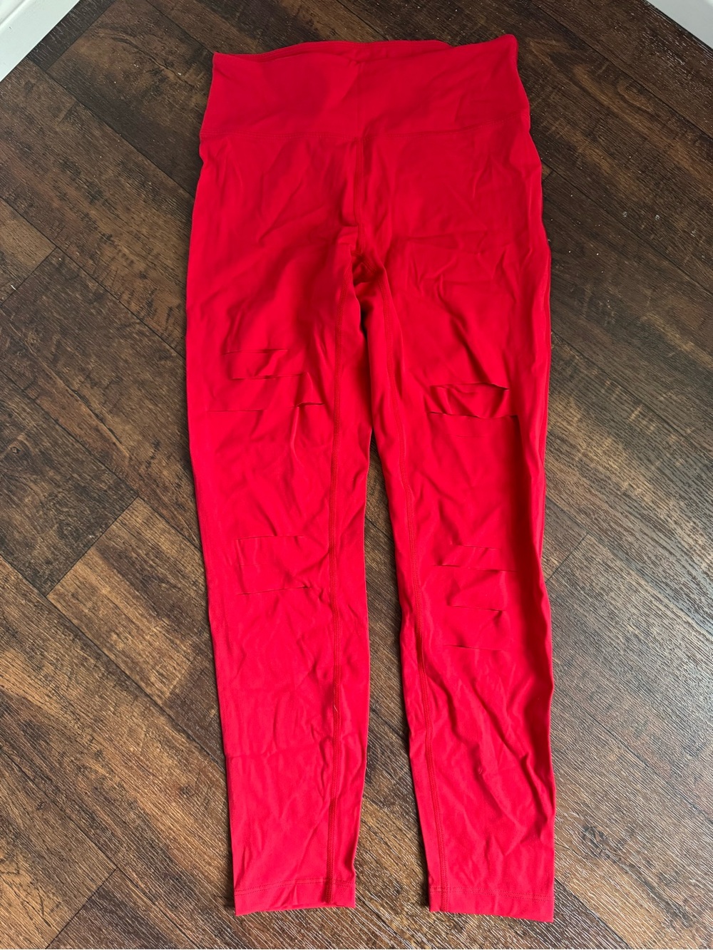 ZYIA Active Vibrant Red Leggings